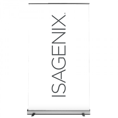 Table Top Banner - Isagenix Logo 1